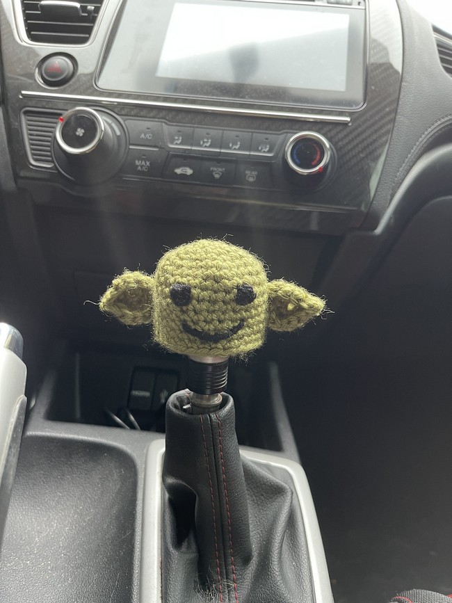 Yoda Shift Knob Cover