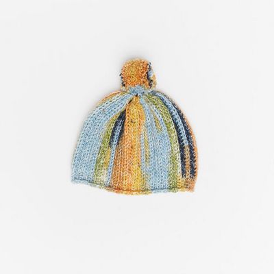 Big Pom Crochet Slouchy Hat Pattern