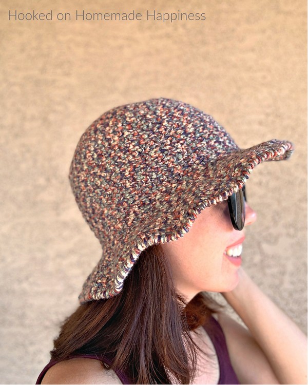 Free Crochet August Sun Hat Pattern