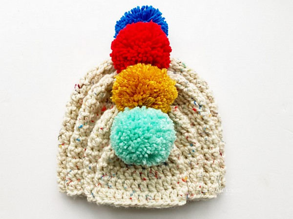 Free Crochet Bulky Beanie Pattern