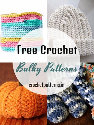 Quick And Easy Free Crochet Bulky Patterns
