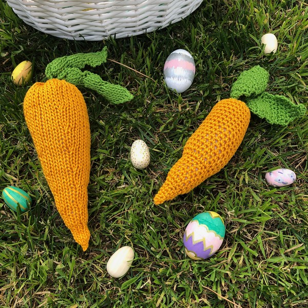 Free Crochet Carrot Toys Pattern