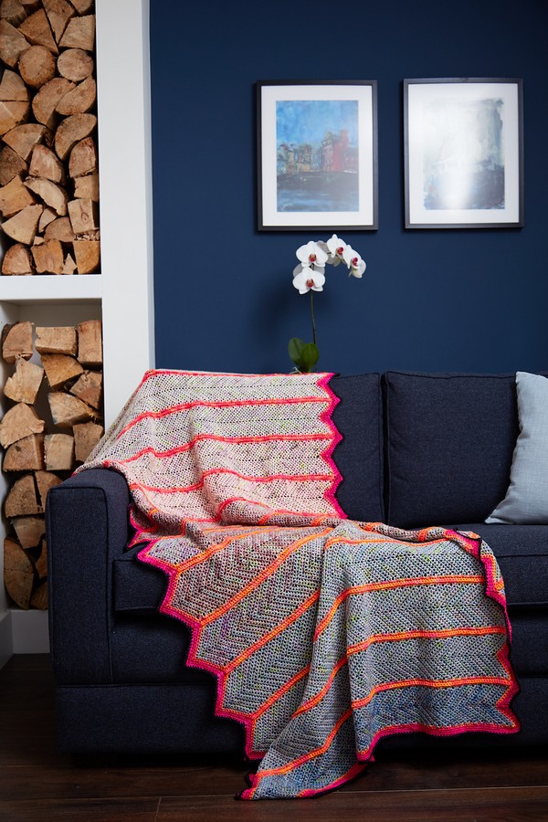 Free Crochet Chevron Fade Pattern