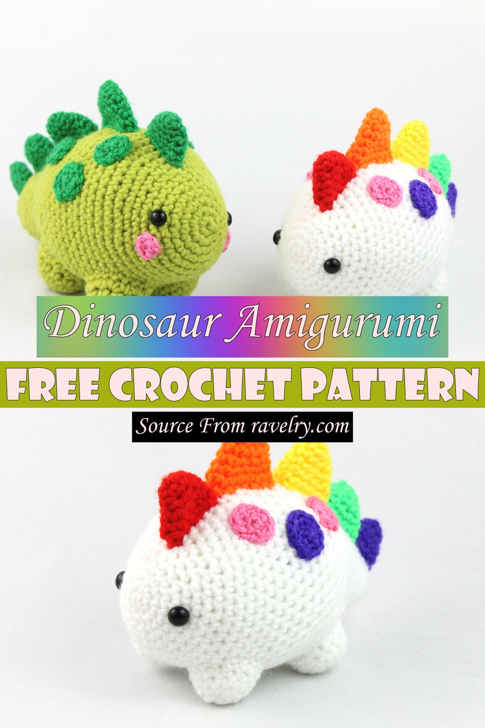 Free Crochet Dinosaur Amigurumi Pattern