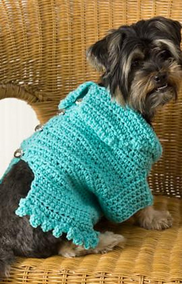 Free Crochet Doggie Snuggle-up Pattern