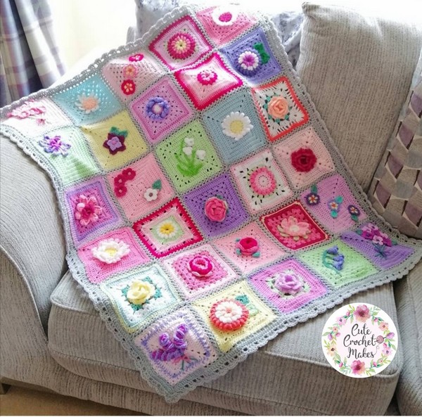 Free Crochet Double Leaf Rose Pattern