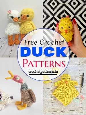 Free Crochet Duck Patterns For Your Children