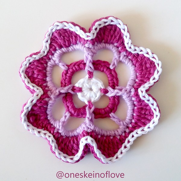 Free Crochet Faded Purples Pattern