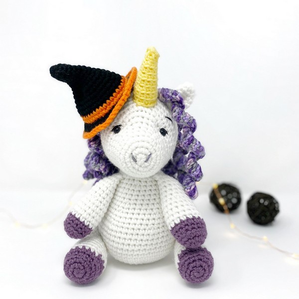 Free Crochet Lucy The Unicorn Witch Pattern