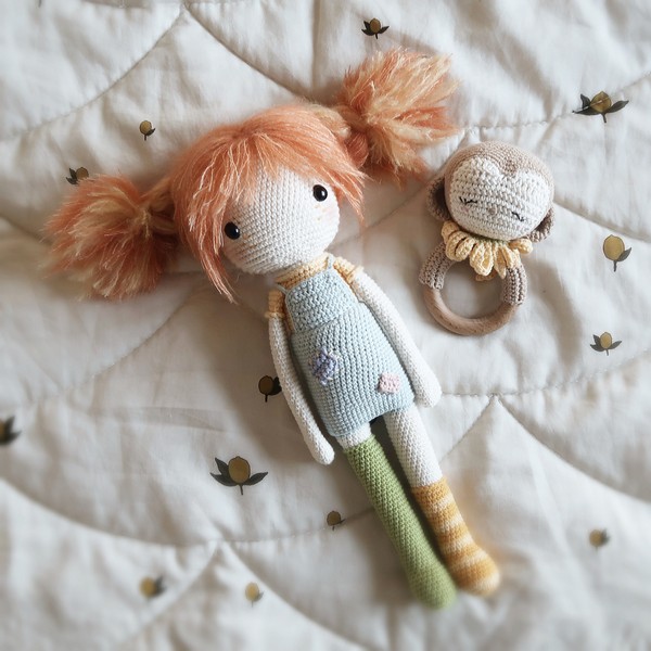 Free Crochet Pippi Langstrømpe Pattern