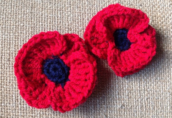 Free Crochet Poppy Flower Pattern