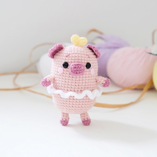 Free Crochet Poppy Pig Pattern