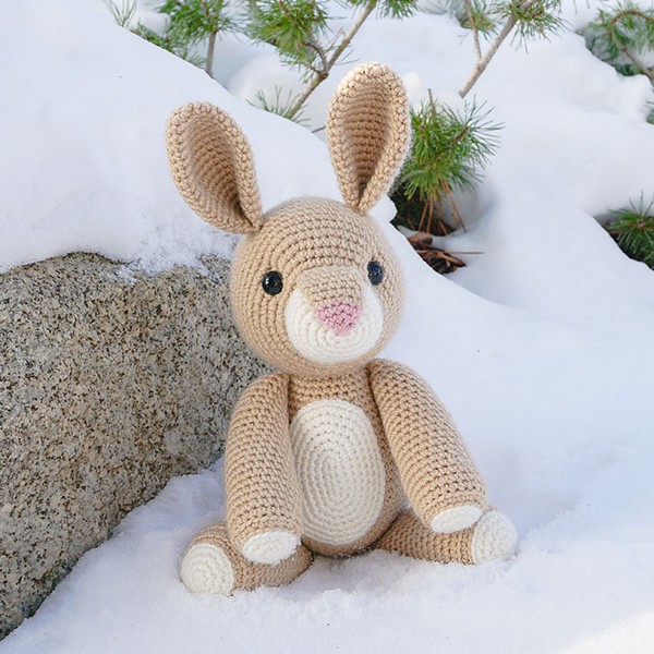 Free Crochet Rose The Rabbit Pattern