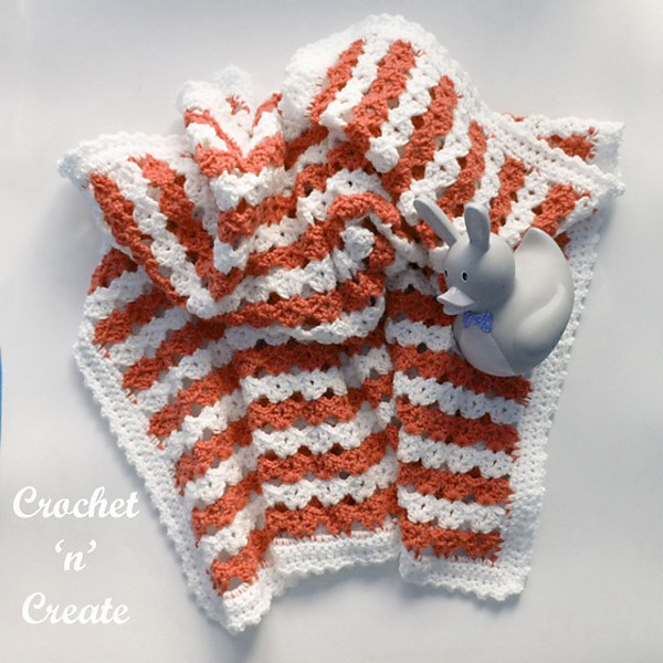 Free Crochet Snuggle Buddy Baby Blanket Pattern