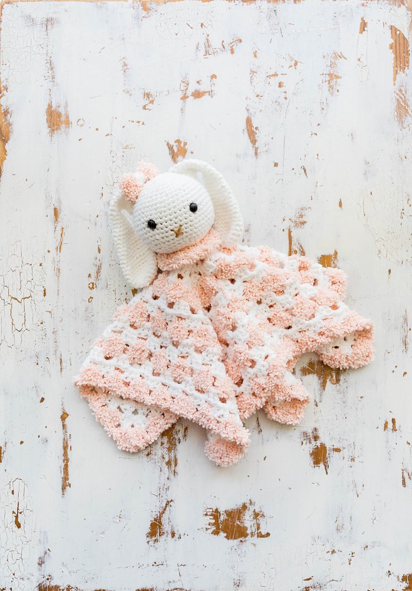 Free Crochet Snuggle Bunny Baby Lovey Pattern