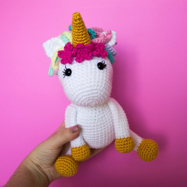 Free Crochet The Friendly Unicorn Pattern