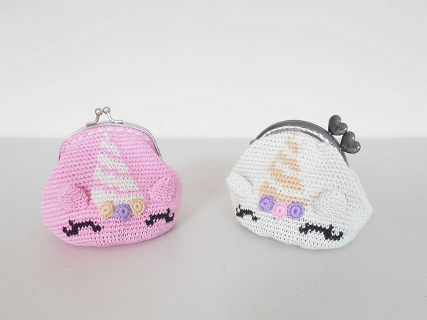 Free Crochet Unicorn Coin Purse Pattern