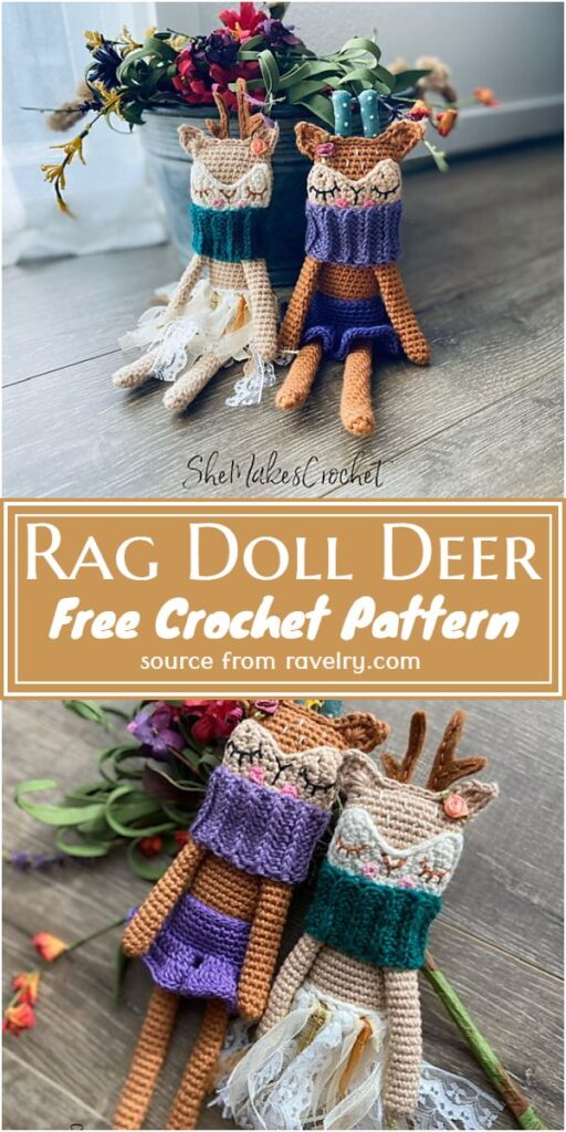 10 Free Crochet Deer Patterns For Decor & Toys - Crochet Patterns