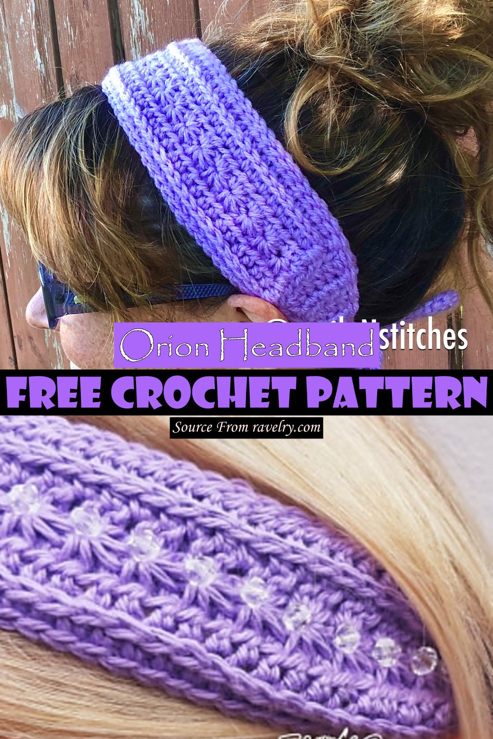 Crochet Orion Headband Pattern