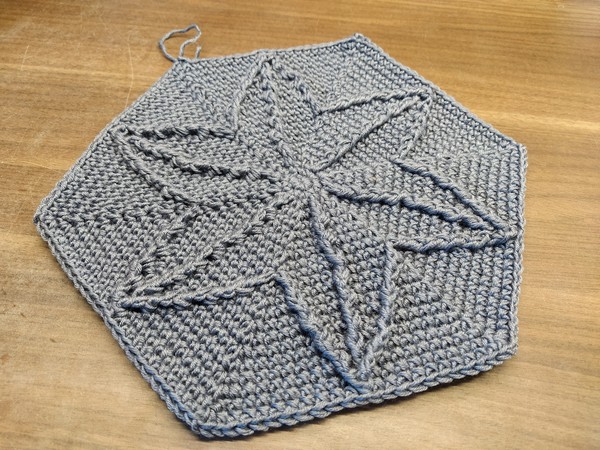Evening Star Crochet Afghan Block Pattern