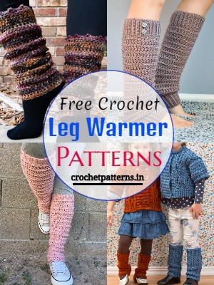 25 Free Crochet Leg Warmer Patterns For All