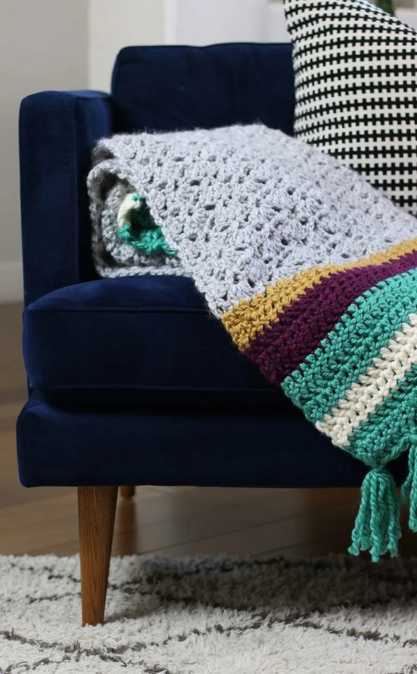 Free Hawthorn Crochet Afghan Pattern