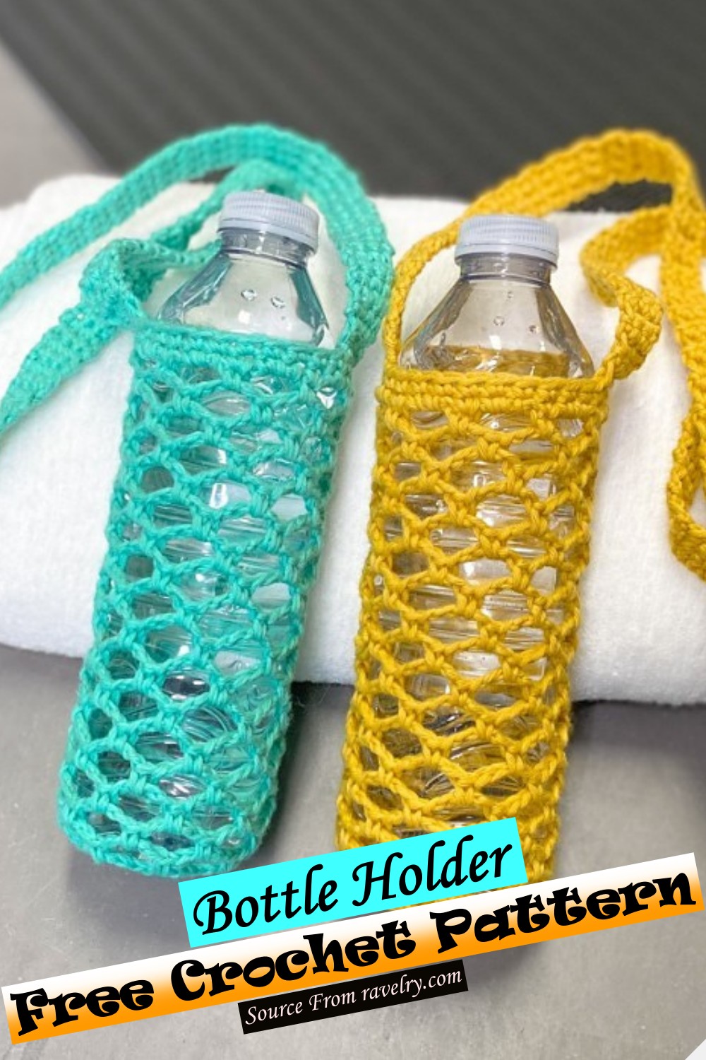 Free Crochet Bottle Holder Pattern