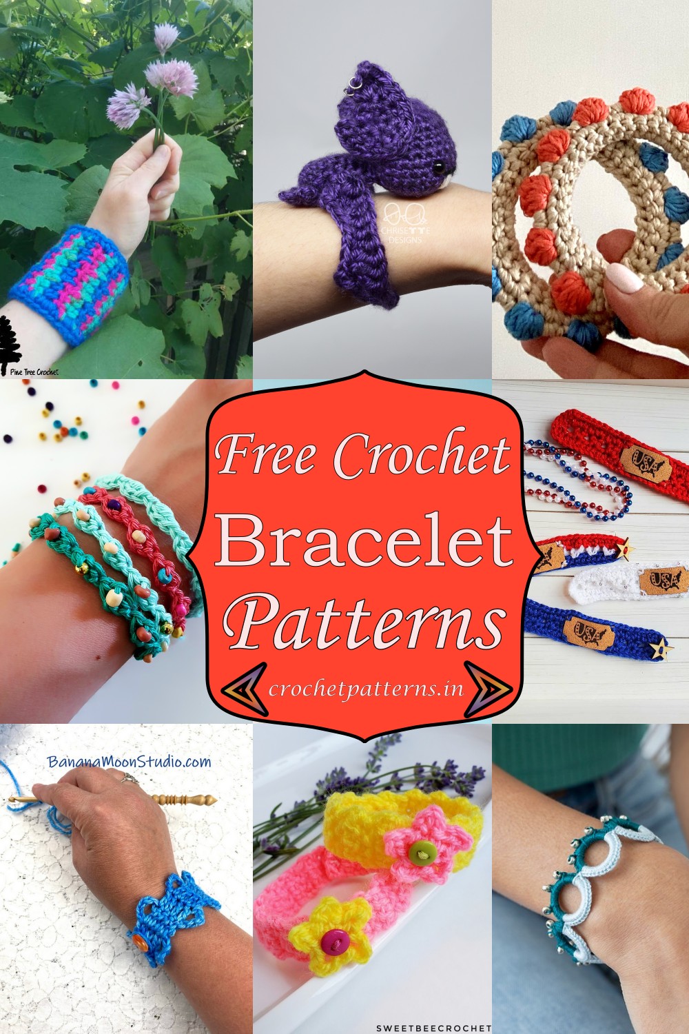 Free Crochet Bracelet Patterns