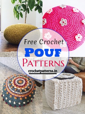 21 Free Crochet Pouf Patterns