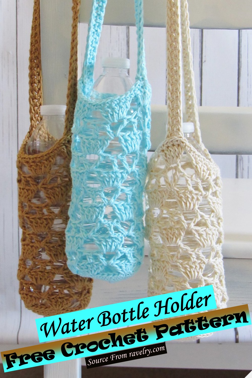 Free Crochet Water Bottle Holder Pattern