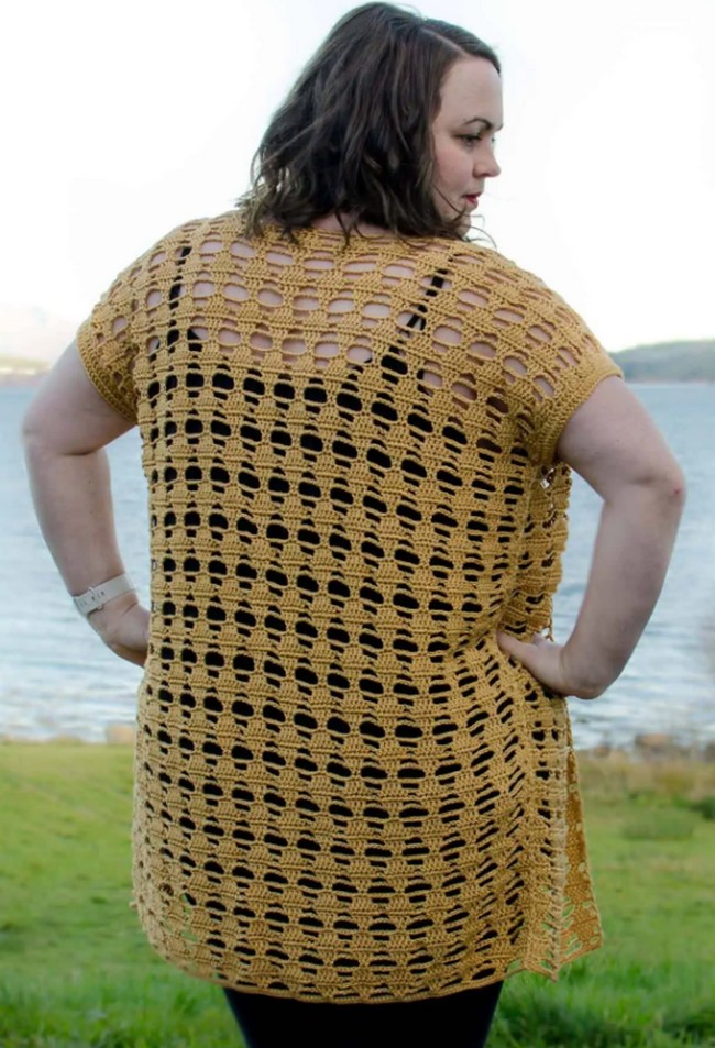 Lacy Crochet Cardigan Pattern