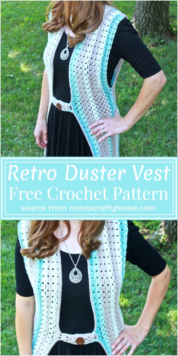 Retro Vest Free Pattern