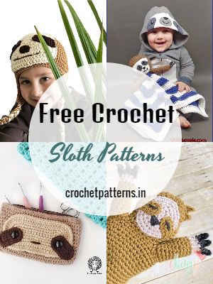 7 Adorable Free Crochet Sloth Patterns