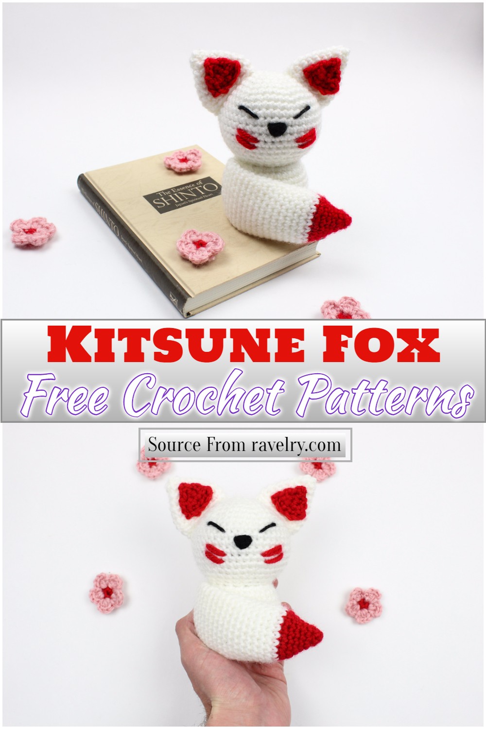 Crochet Kitsune Fox Pattern