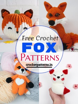 20 Free Crochet Fox Patterns For Children