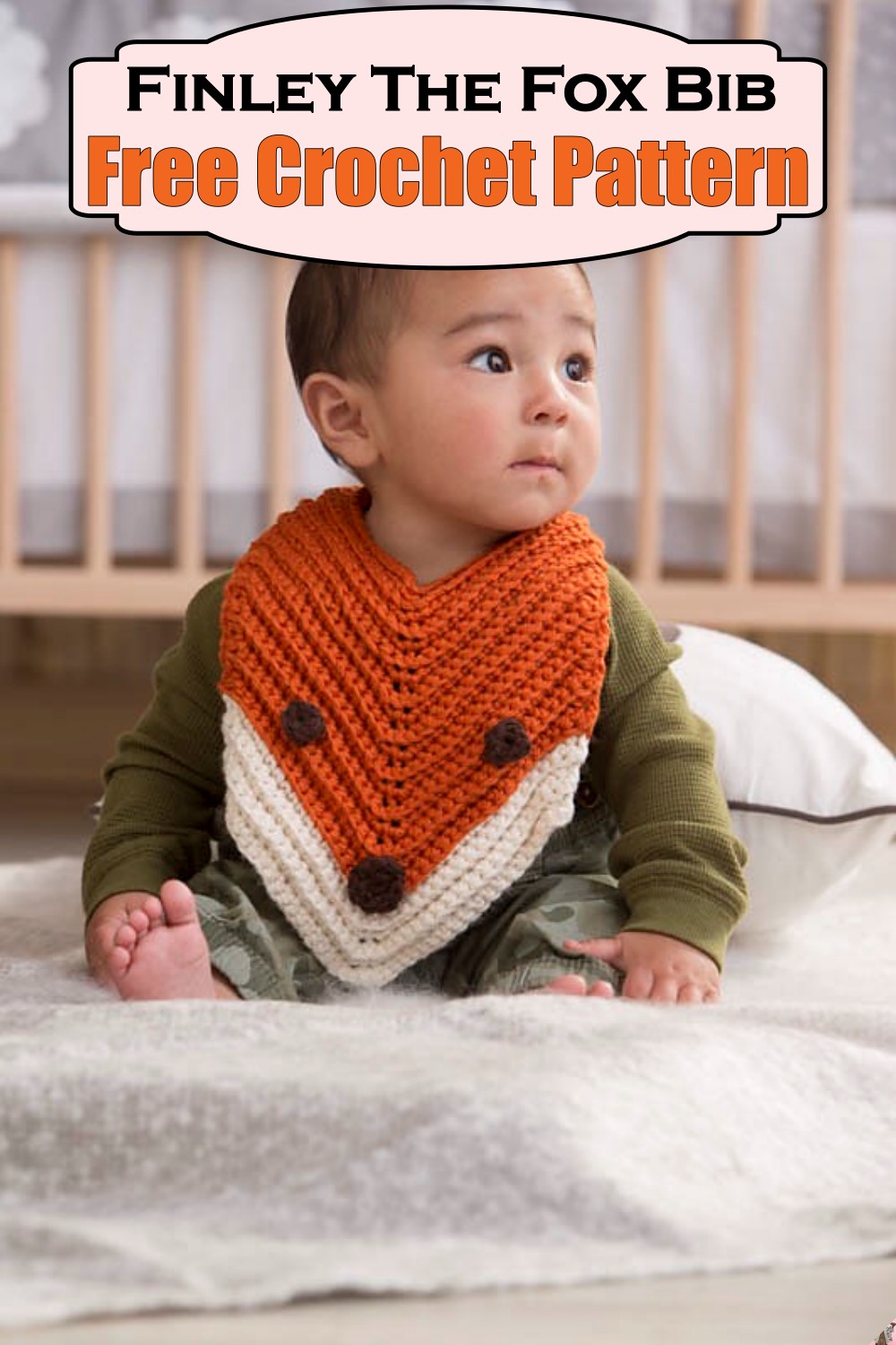 Finley The Fox Bib