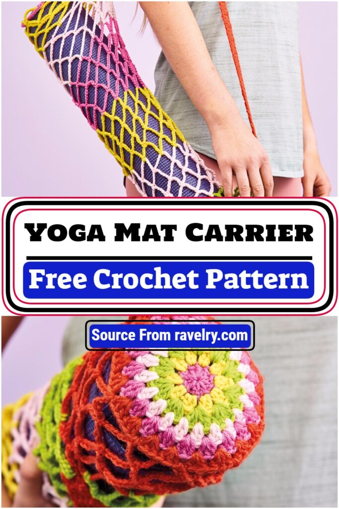Free Crochet Yoga Mat Bag Patterns