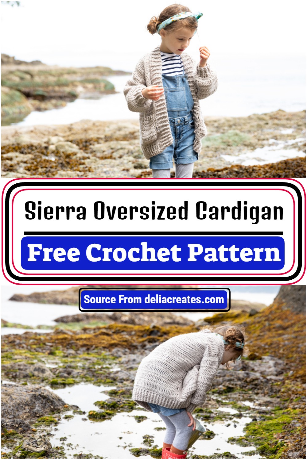 Free Oversized Crocheted Cardigan Pattern