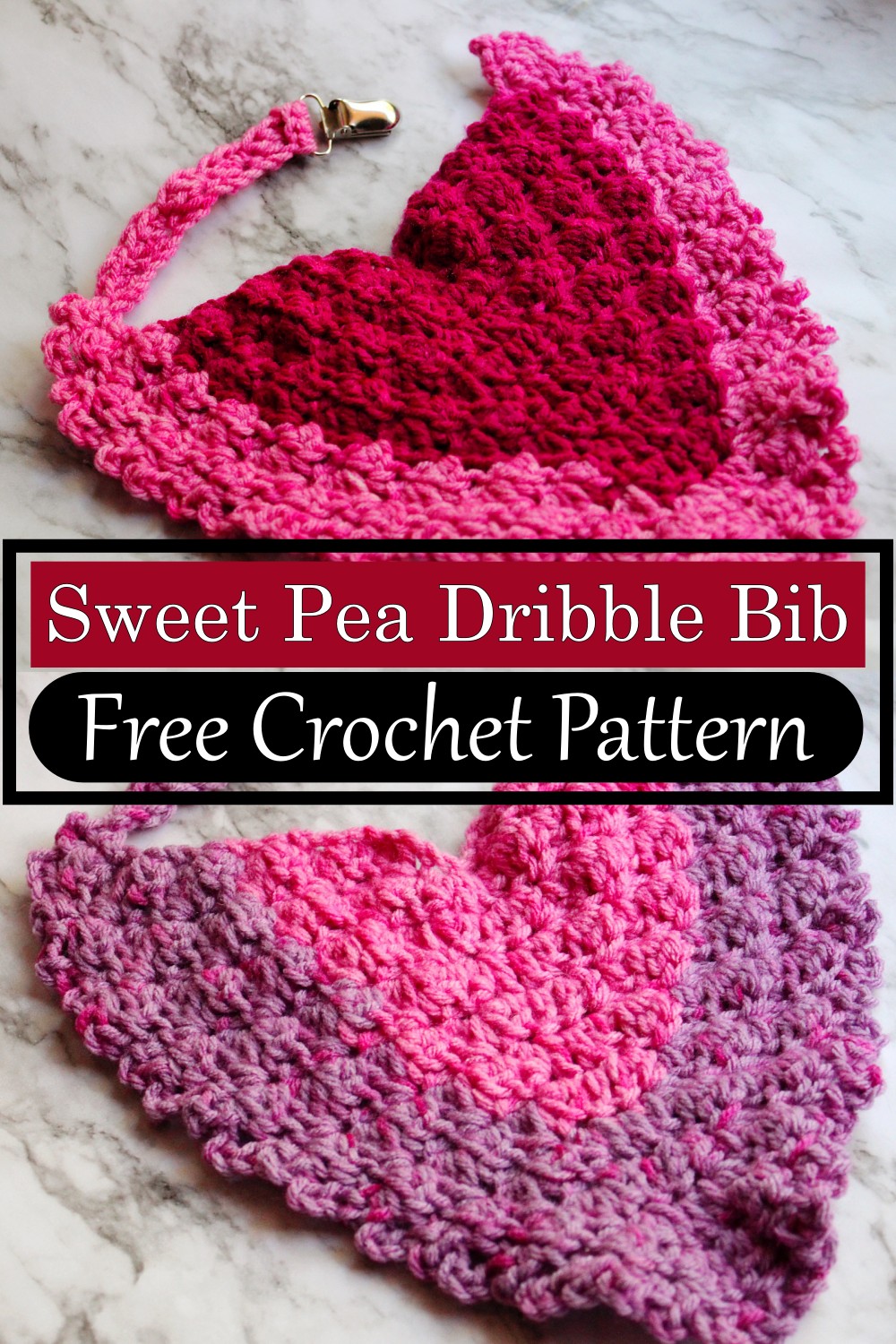 Sweet Pea Dribble Bib