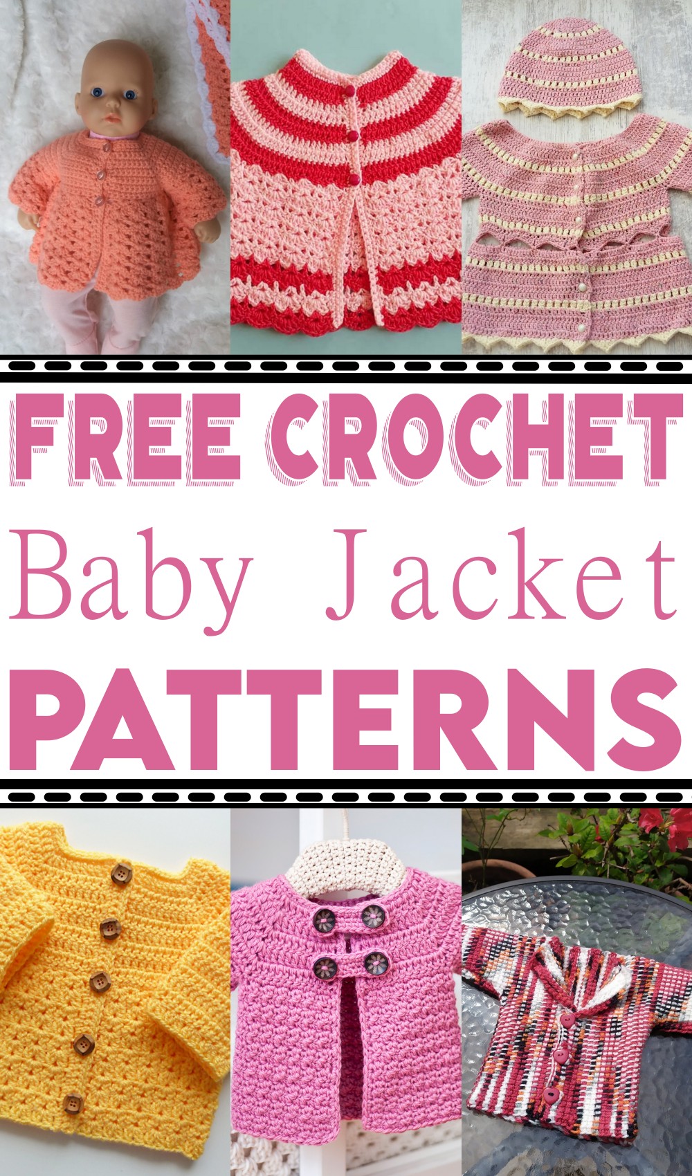 Free Crochet Baby Jacket Patterns