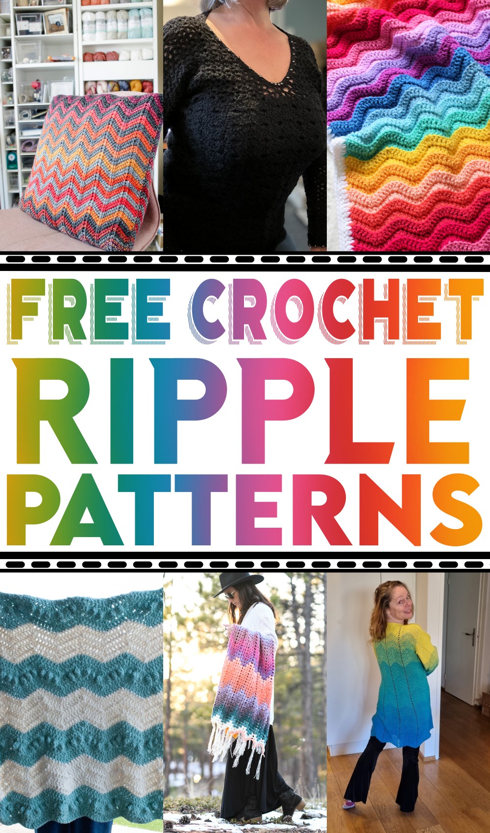 Free Crochet Ripple Patterns