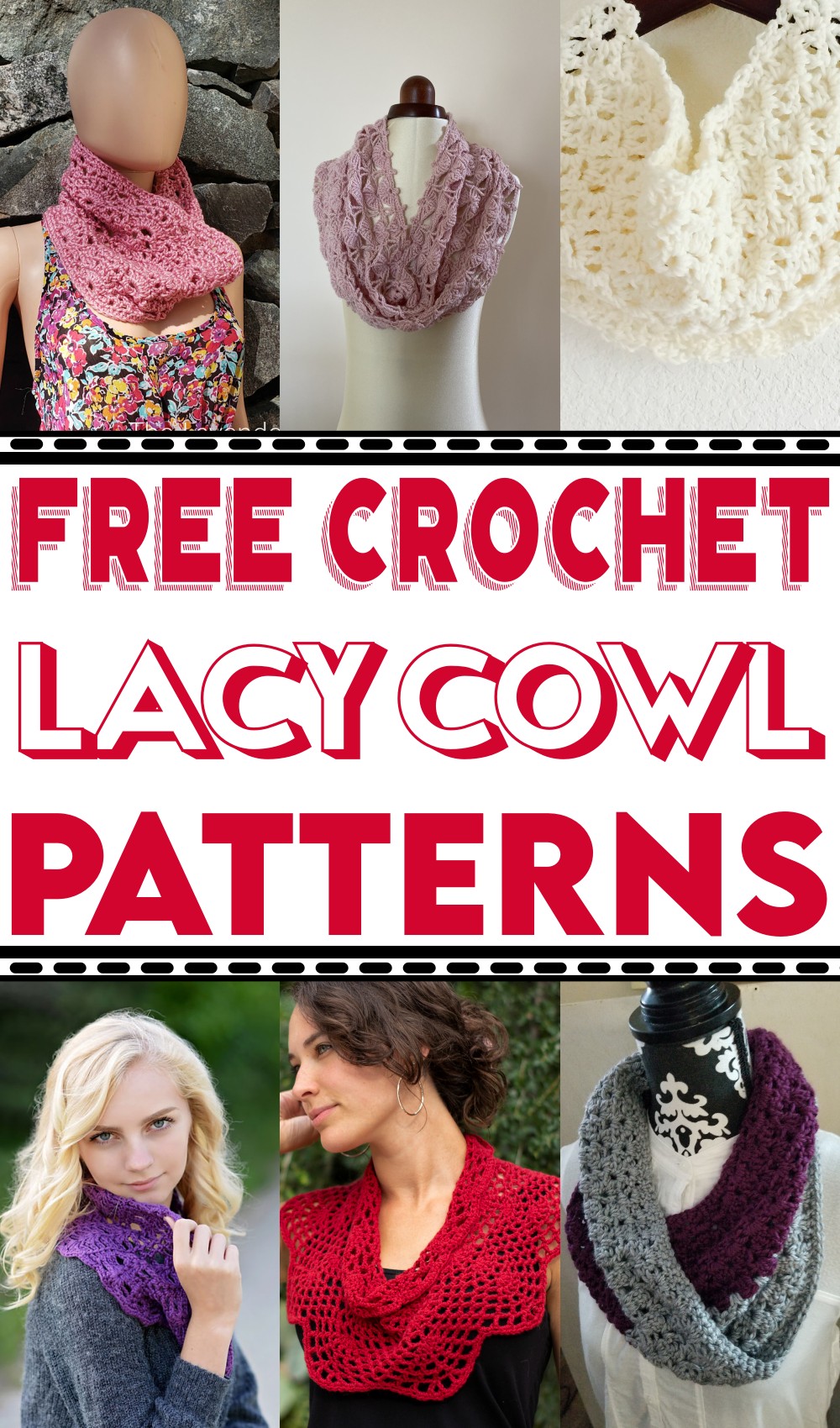 Free Crochet Lacy Cowl Patterns