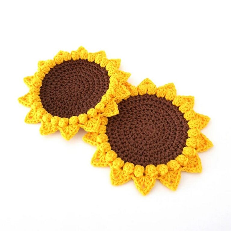 19 Free Crochet Sunflower Patterns To Add Fresh Vibes To your Life