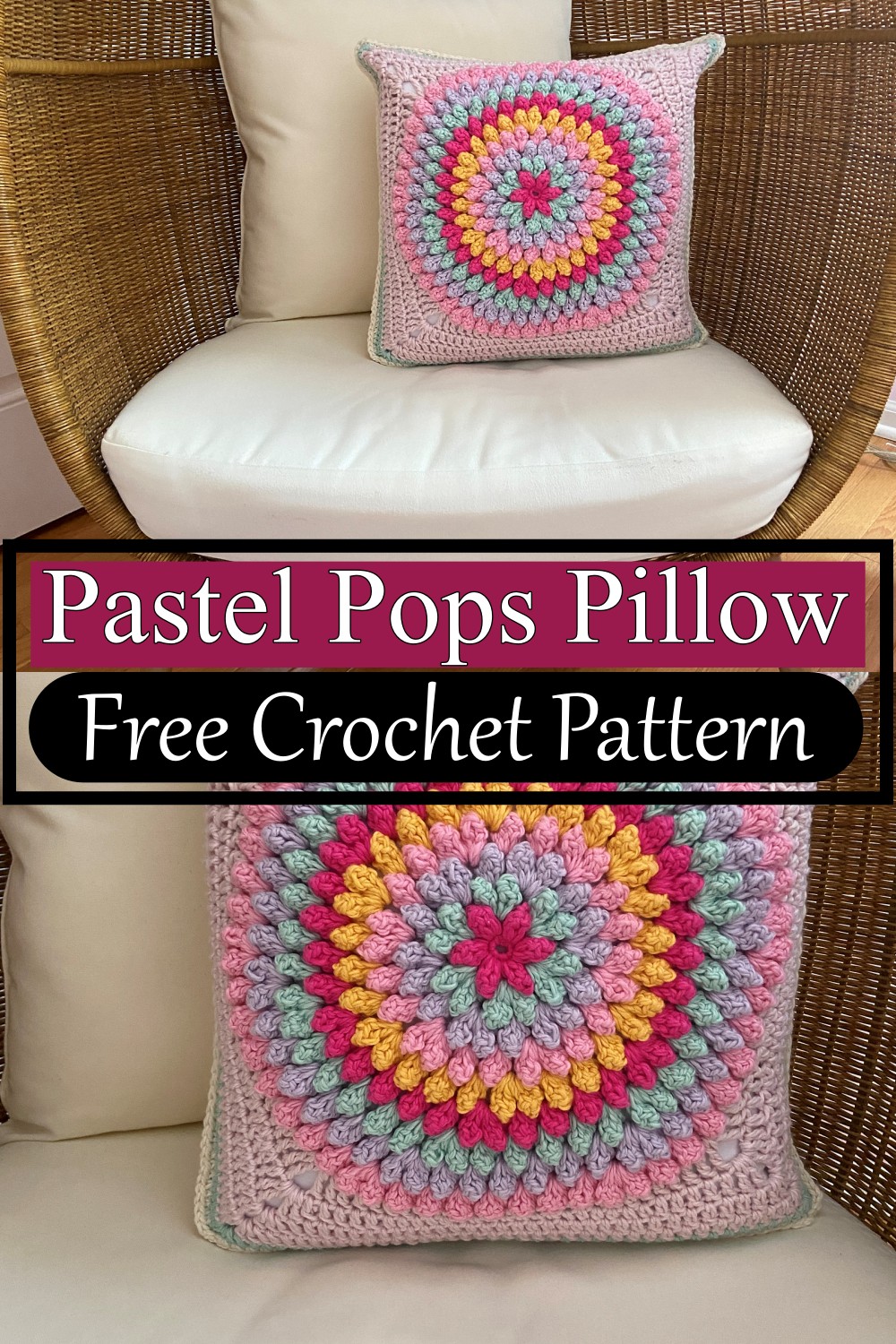 Pastel Pops Pillow