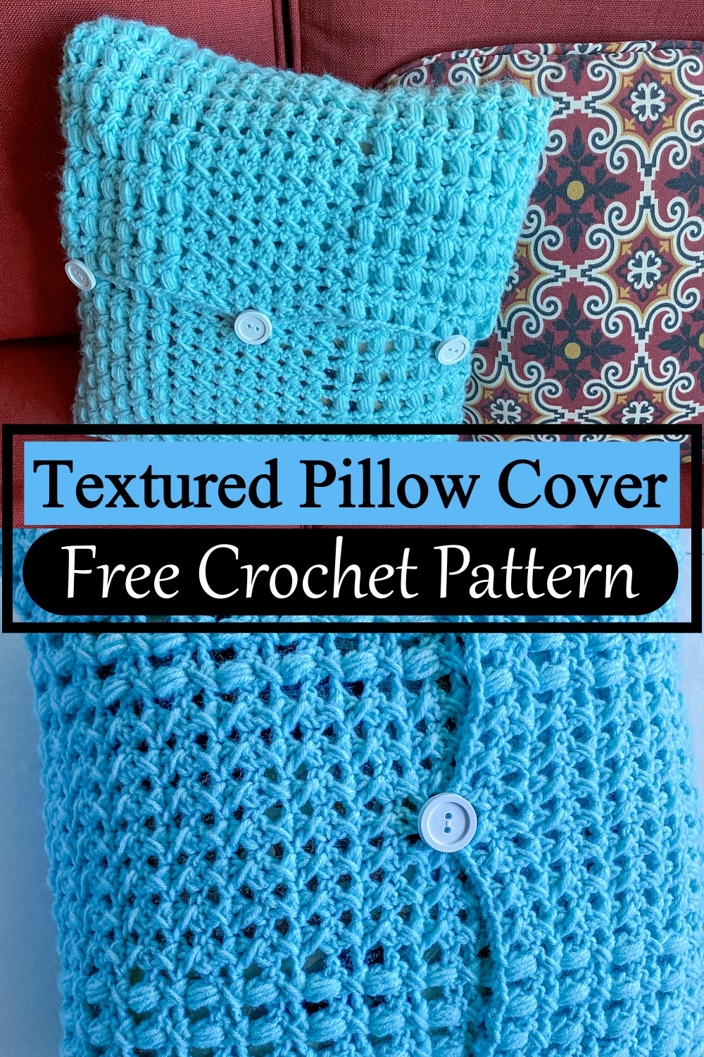 Textured Pillow Cover