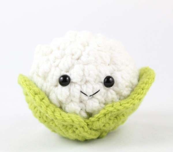 Cauliflower Amigurumi Crochet Pattern