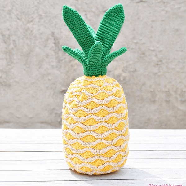 Crochet A Tropical Pineapple Free Pattern
