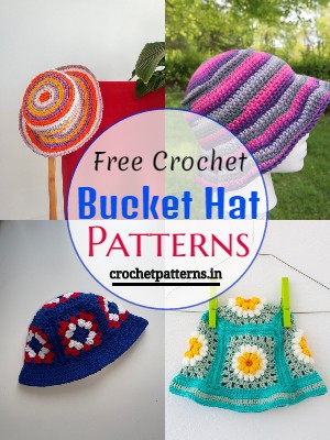 17 Free Crochet Bucket Hat Patterns