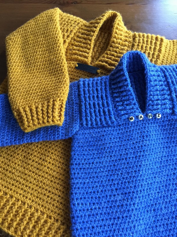 Crochet D & M Sweater Pattern