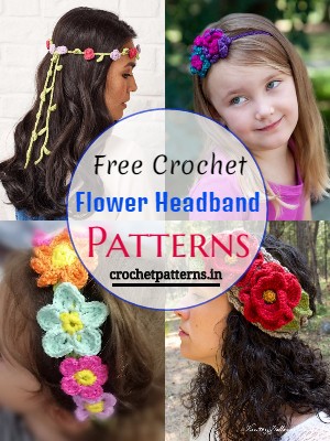 15 Crochet Flower Headband Patterns